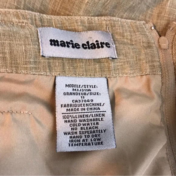 2 for $20 Marie Claire Utility Style A-line Skirt with Front Pocket. size 11 - Picture 11 of 14